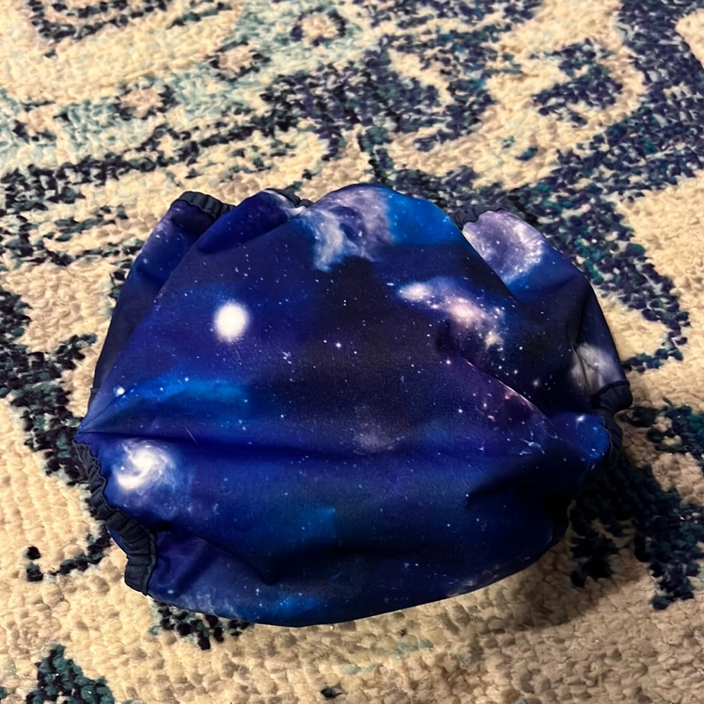 Thirsties Galaxy Tie dye diaper cover.  Size 2.